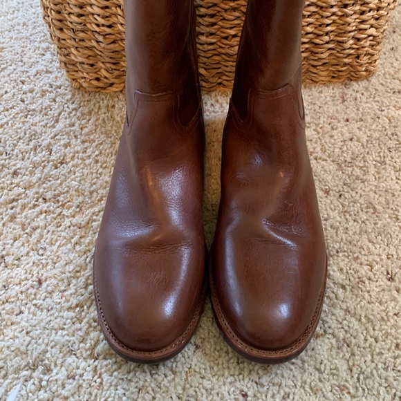 TORY BURCH brown riding boots - Picture 4 of 10